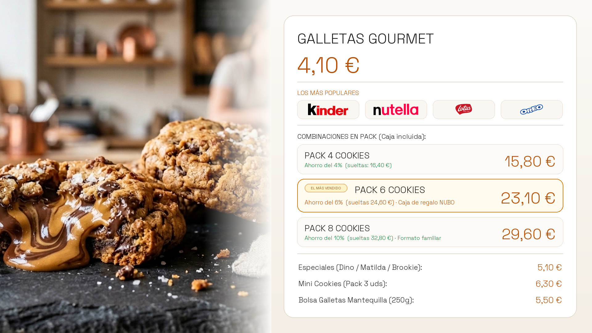 Galletas Gourmet